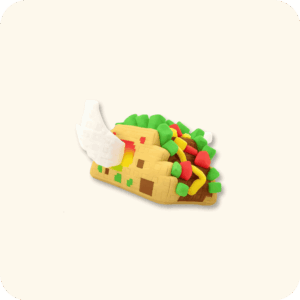 Taco Lucky Block Plush