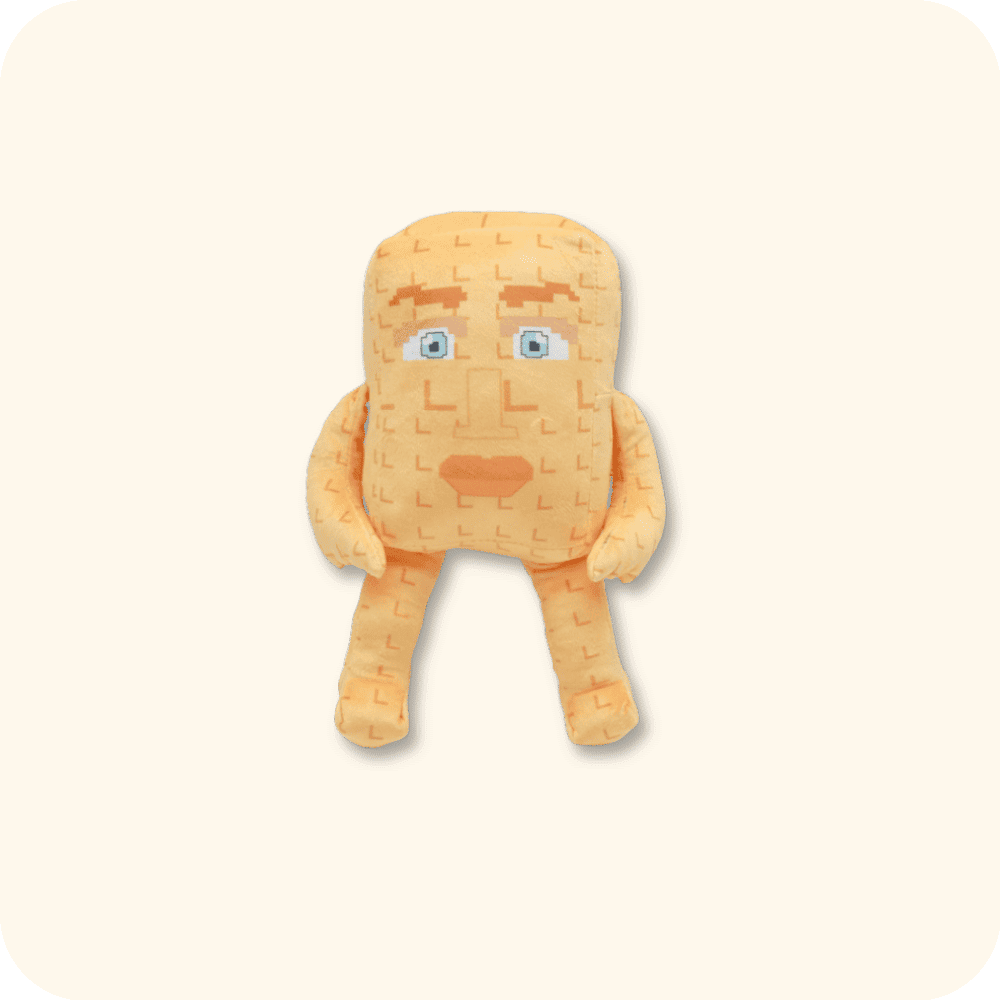 Yellow Blocks Plush Yellow Blocks Plush