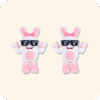 Boppin Bunny Plush 2PCS