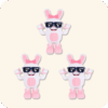 Boppin Bunny Plush 3PCS
